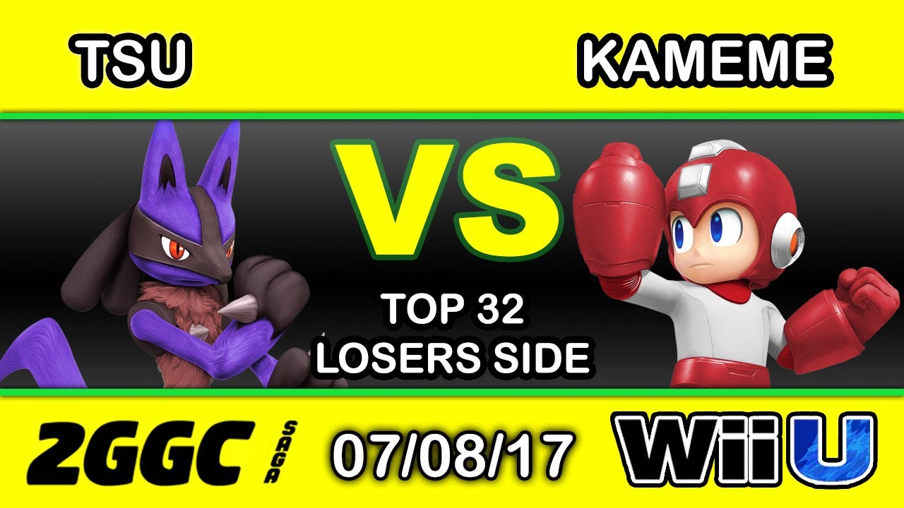 2GGC: ARMS Saga - Tsu (Lucario) Vs. DNG | Kameme (Mega Man, Sheik) - Top 32 Losers Side