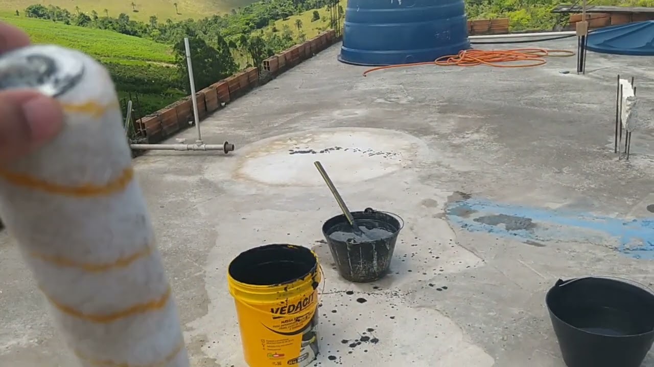 COMO ACABAR COM VAZAMENTO E INFILTRAÇÃO DA LAJE COM FRIO ASFALTO