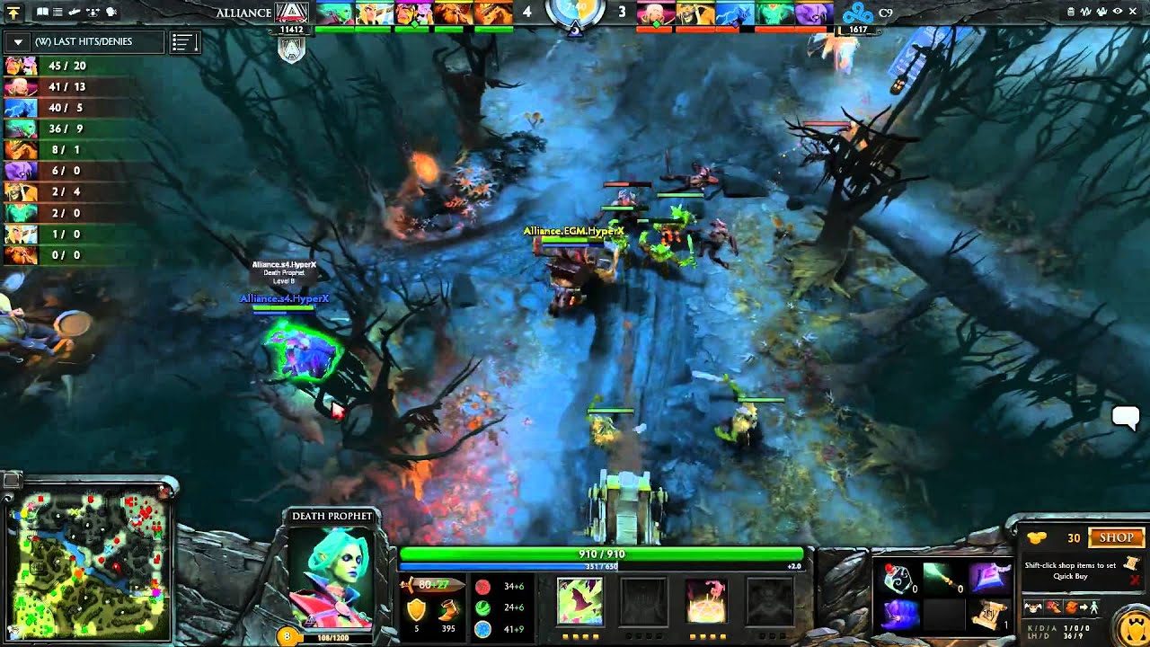 The International 4. Cloud9 vs Alliance, bo1. 11.07.2014