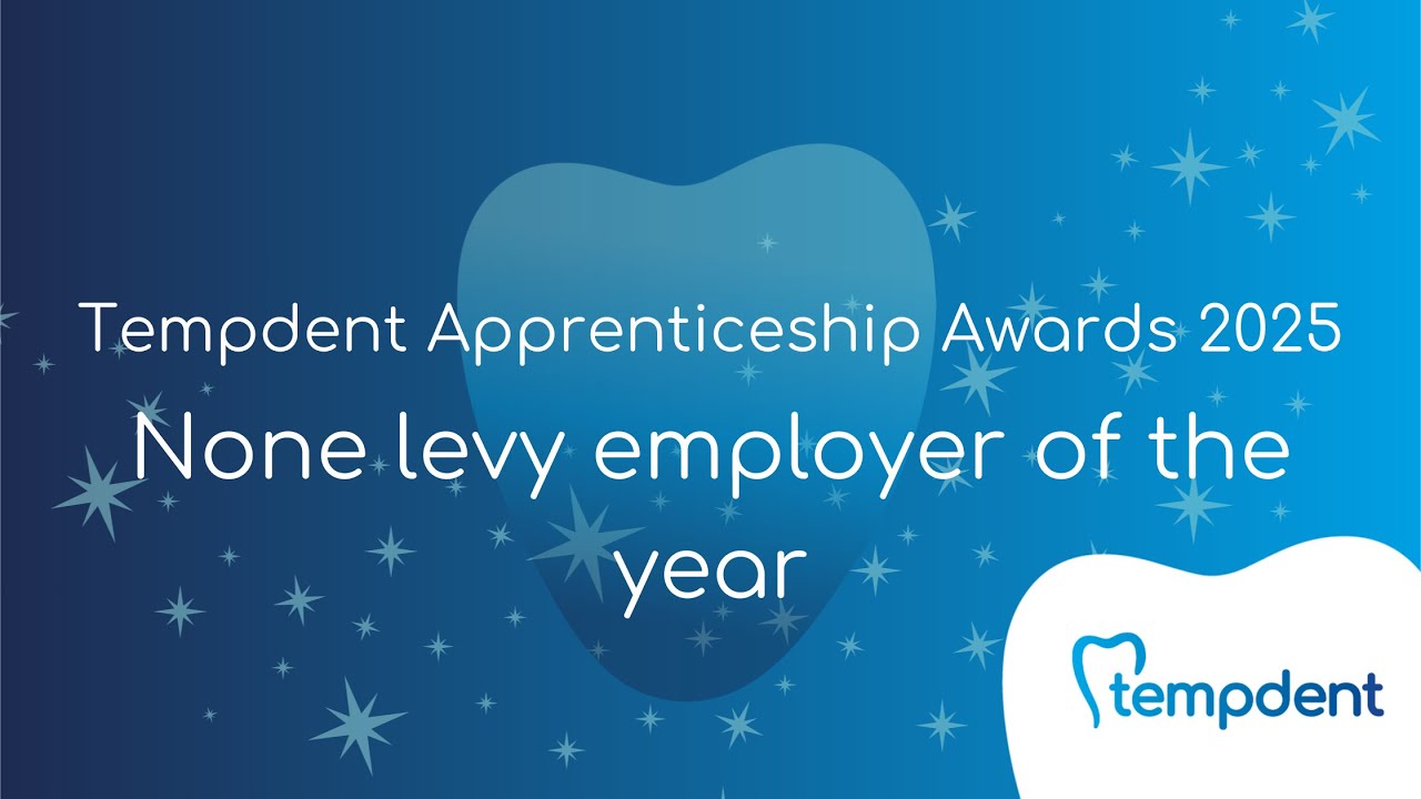 None-Levy Employer of the Year | Garforth Dental | Tempdent Apprenticeship Awards 2025