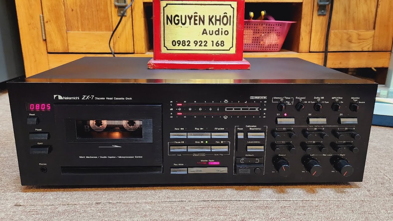 Đã Bán: Deck Nakamichi ZX -7 đẹp, chất mời anh em. zalo: 0982922168. thaks!