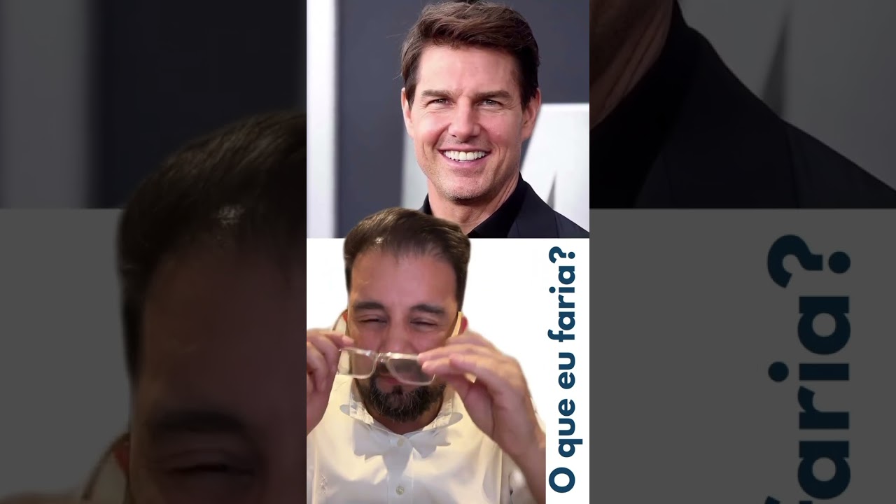 Dá para deixar o Tom Cruise mais bonito? Vamos analisar juntos o que ele pode melhorar