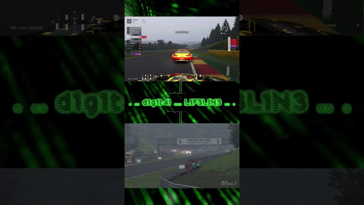 GT7 @PS5 🇩🇪/🇬🇧 💥CLEAN or UNFAIR💥 🚘Jaguar F-type (AT)🚘 🌍Spa-Francorchamps🌍 🎮by #d1g1t4lL1F3L1N3