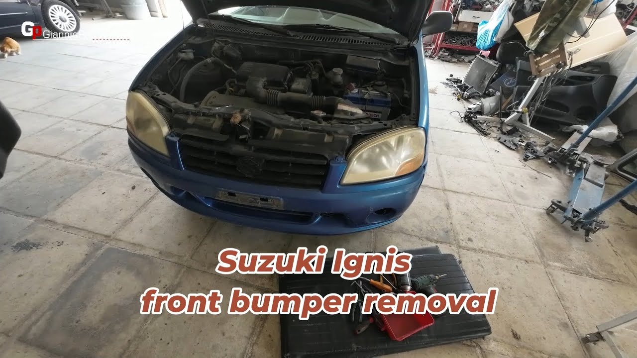 Suzuki Ignis  front bumper removal