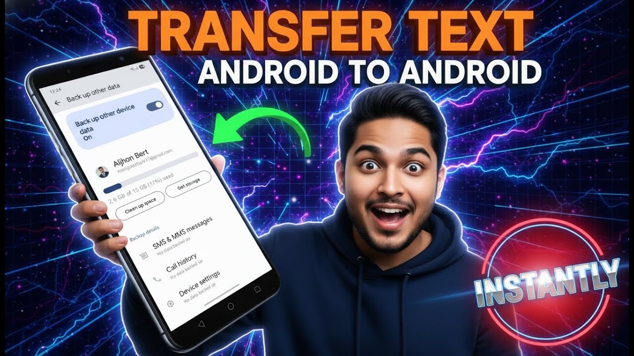 How To Transfer Text Messages From Android To Android | Easy Backup Method