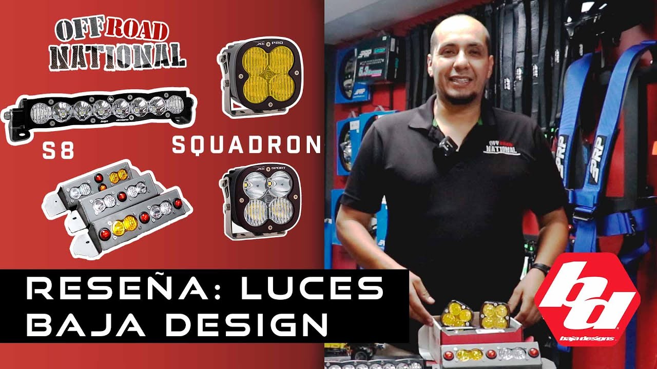 LUCES BAJA DESIGN: Squadron Pro, Sport & S8 | OFF ROAD NATIONAL