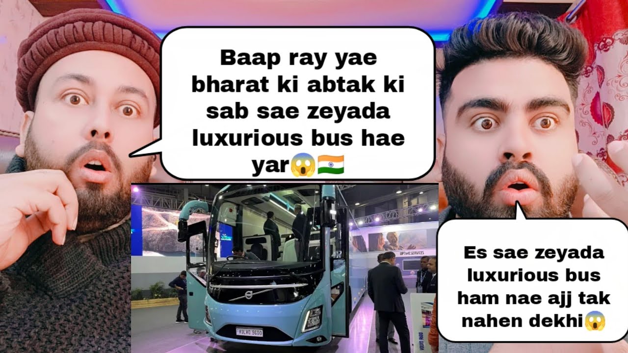 India 🇮🇳 की सबसे VIP Bus ❤️ 2 crore 😱 | Volvo 9600 Bus With Toilet + Kitchen | Pakistani Reaction