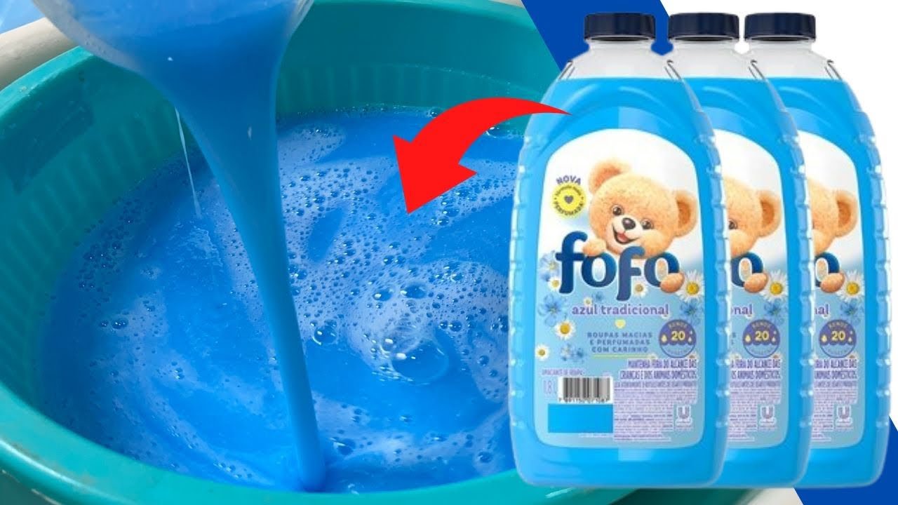 O MELHOR AMACIANTE CASEIRO COM 2 INGREDIENTES