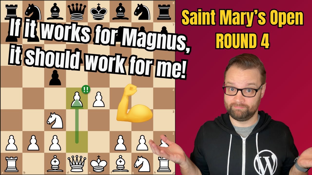 I Played the Magnus Carlsen Variation!
