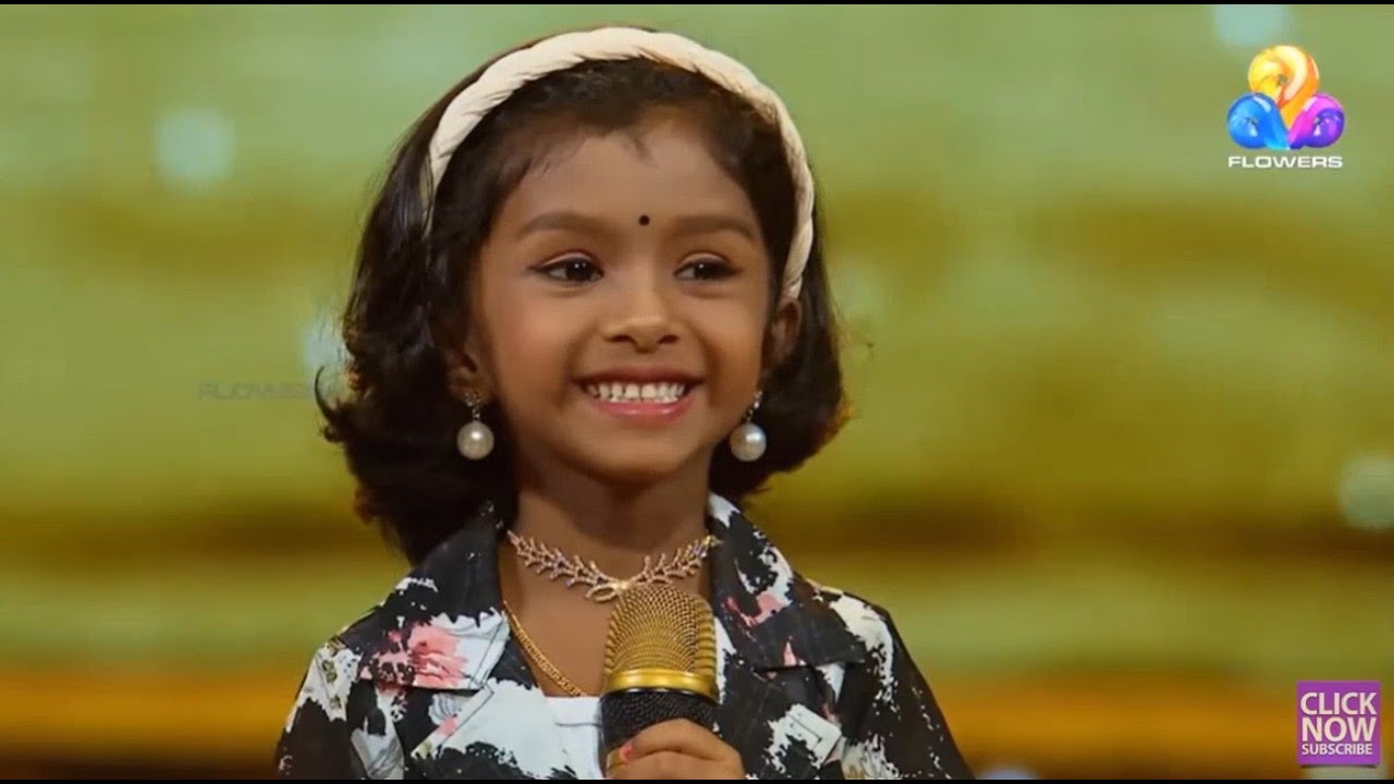 വേദികകുട്ടി |  ദൈവം ഞങ്ങള്‍ക്കെന്തിനുനല്‍കി വായും വയറും മാളോരേ... | Flowers Top Singer Season 5