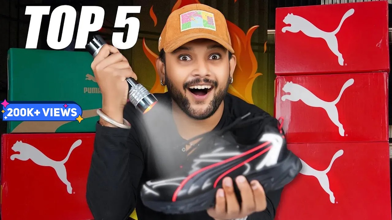 🔥 5 Best Budget Puma Shoes/Sneakers haul For Men 2024 | Puma Running/Casual Shoes | ONE CHANCE