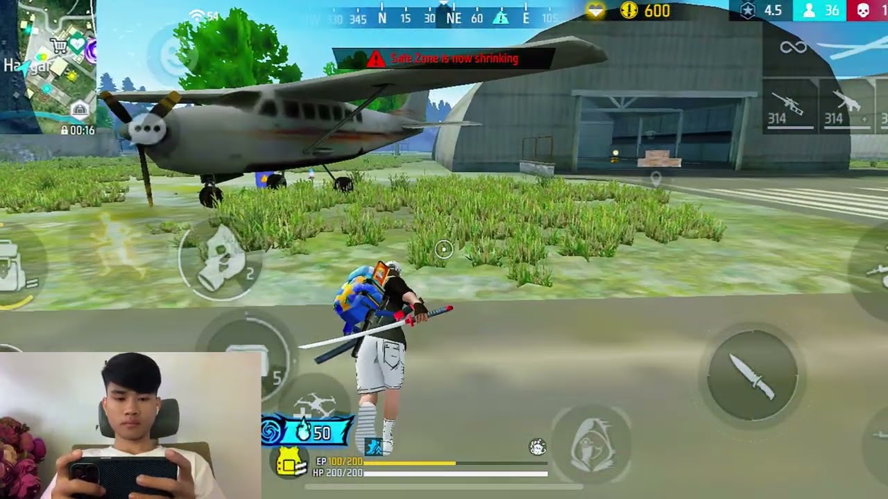 ជក់ដៃ ល្អមើលណាស់ 😱😂 #part4 #FreeFire #game #gaming