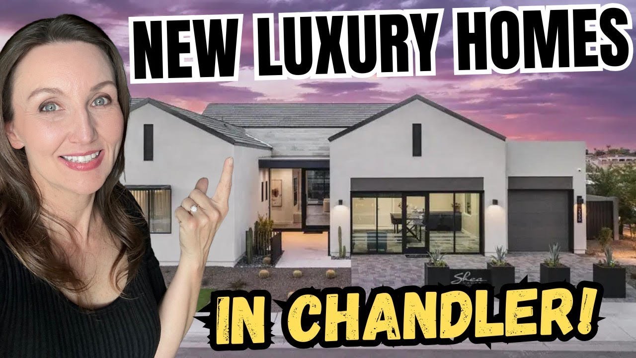Massive LUXURY New Construction Homes in BEST Phoenix Suburb [Living in Phoenix Arizona]