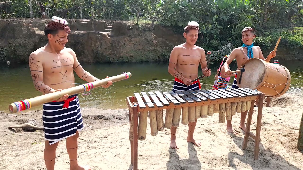 Marimba Tsachila en TODAN PILU Santo Domingo Ecuador