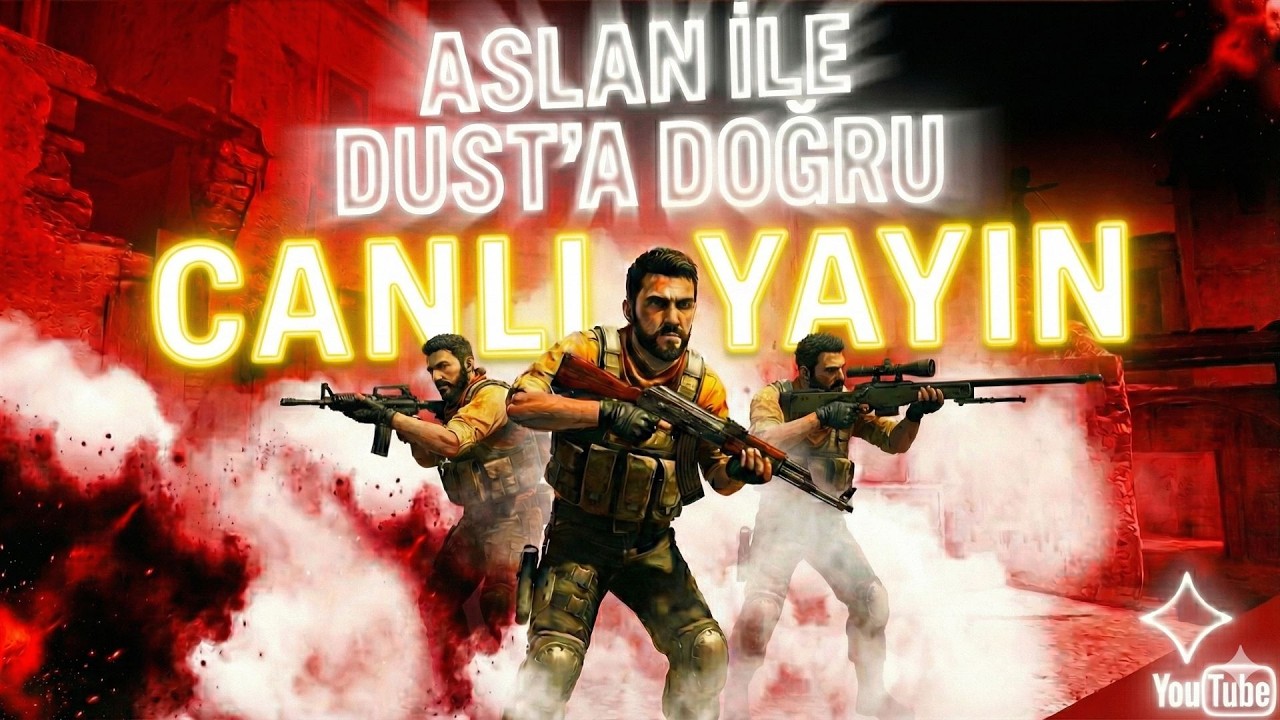 ASLAN İLE DUST'A DOĞRU #9 | BATTLEFIELD 6 MULTIPLAYER & CS2 PREMIER&FACEIT [!rank] [!komut]