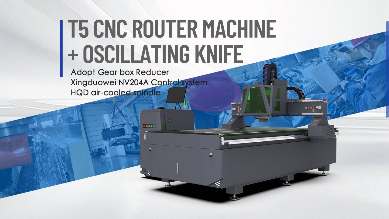1325 CNC Router Machine with CCD Vibrating Cutter
