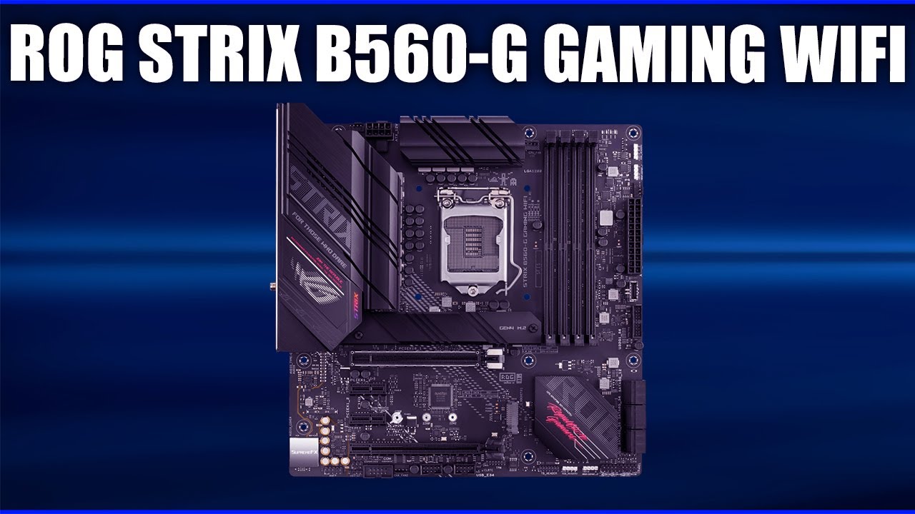 Материнская плата Asus ROG STRIX B560-G GAMING WIFI