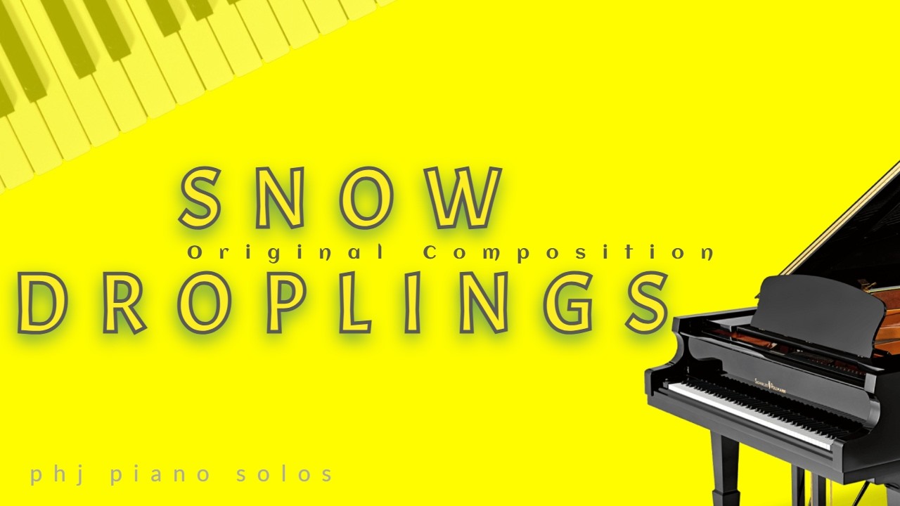 The Snow Droplings | PHJ Piano Solos [Amazing ORIGINAL Piano Song]