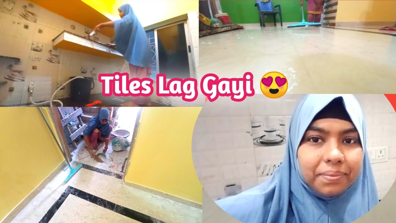 “Kaafi Dino Baad Aap Sab Ko Ghar Ka Update | Tiles Lag Chuki Hai Alhamdulillah”
