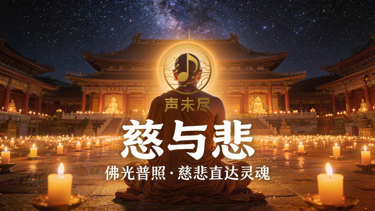 《慈與悲》一首溫柔卻充滿力量的佛曲｜獻給心懷善念、感受慈悲的人｜讓人落淚的心靈撫慰｜聲未盡