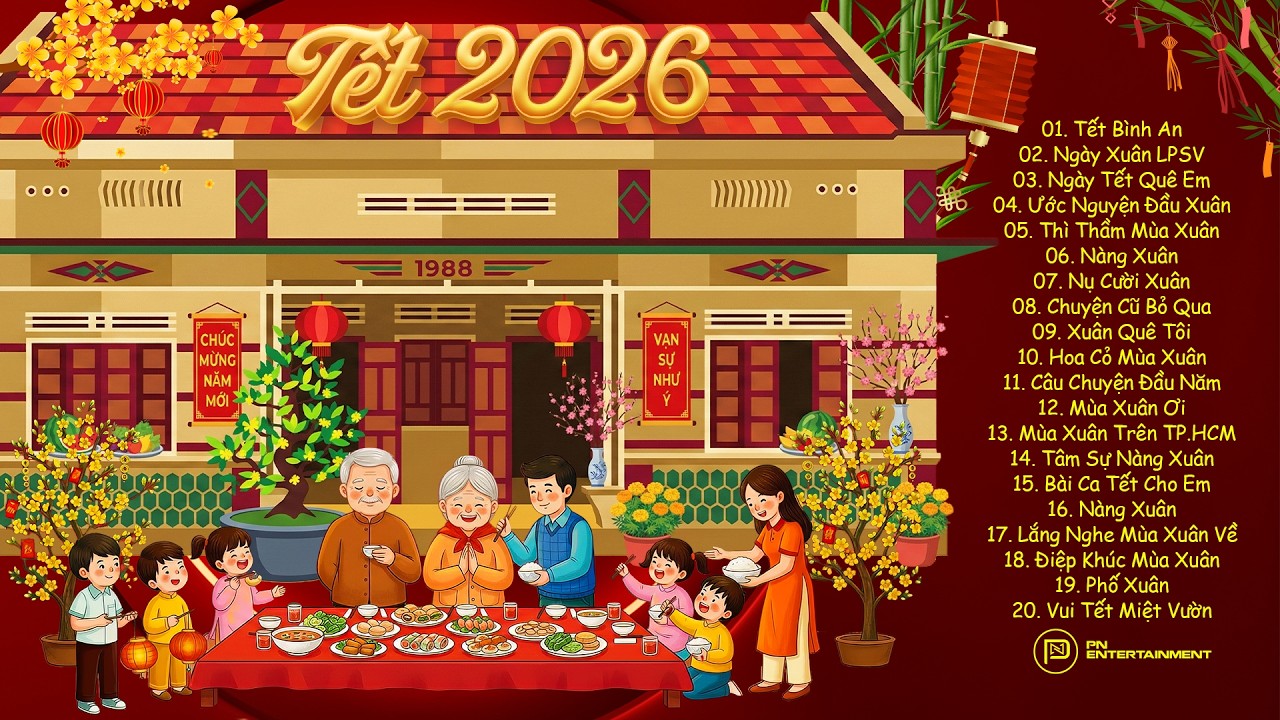 Nhạc Tết 2026 Remix, LK Nhạc Xuân 2026 Remix Hay Nhất Nghe Là Thấy Tết - Chào Xuân Bính Ngọ 2026