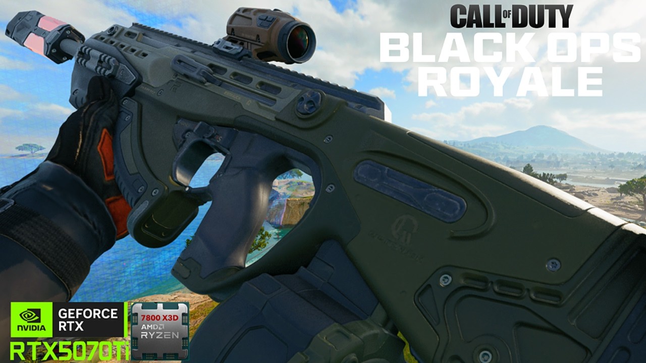 Warzone: Black Ops Royale | Native 1440p Extreme Preset FPS Test | Call of Duty (No Commentary)