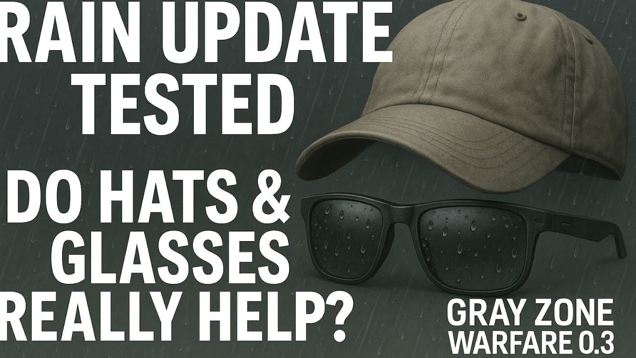 Update Tested &ndash; What Gear Really Helps Rain Visibility? | Gray Zone Warfare 0.3