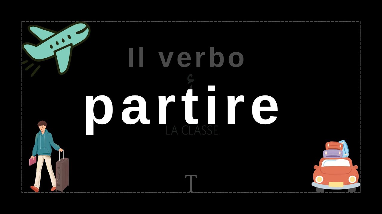 Il verbo partire