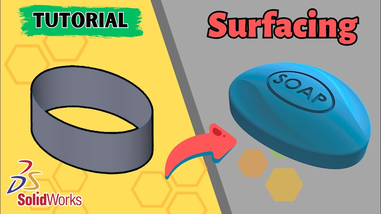 SOLIDWORKS Surface Modeling - Toilet Soap