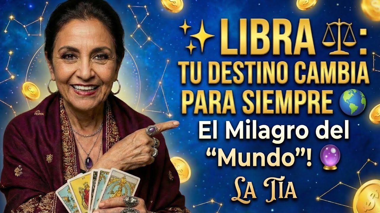 ✨ LIBRA ⚖️: TU DESTINO CAMBIA PARA SIEMPRE 🌍 ¡El Milagro del 