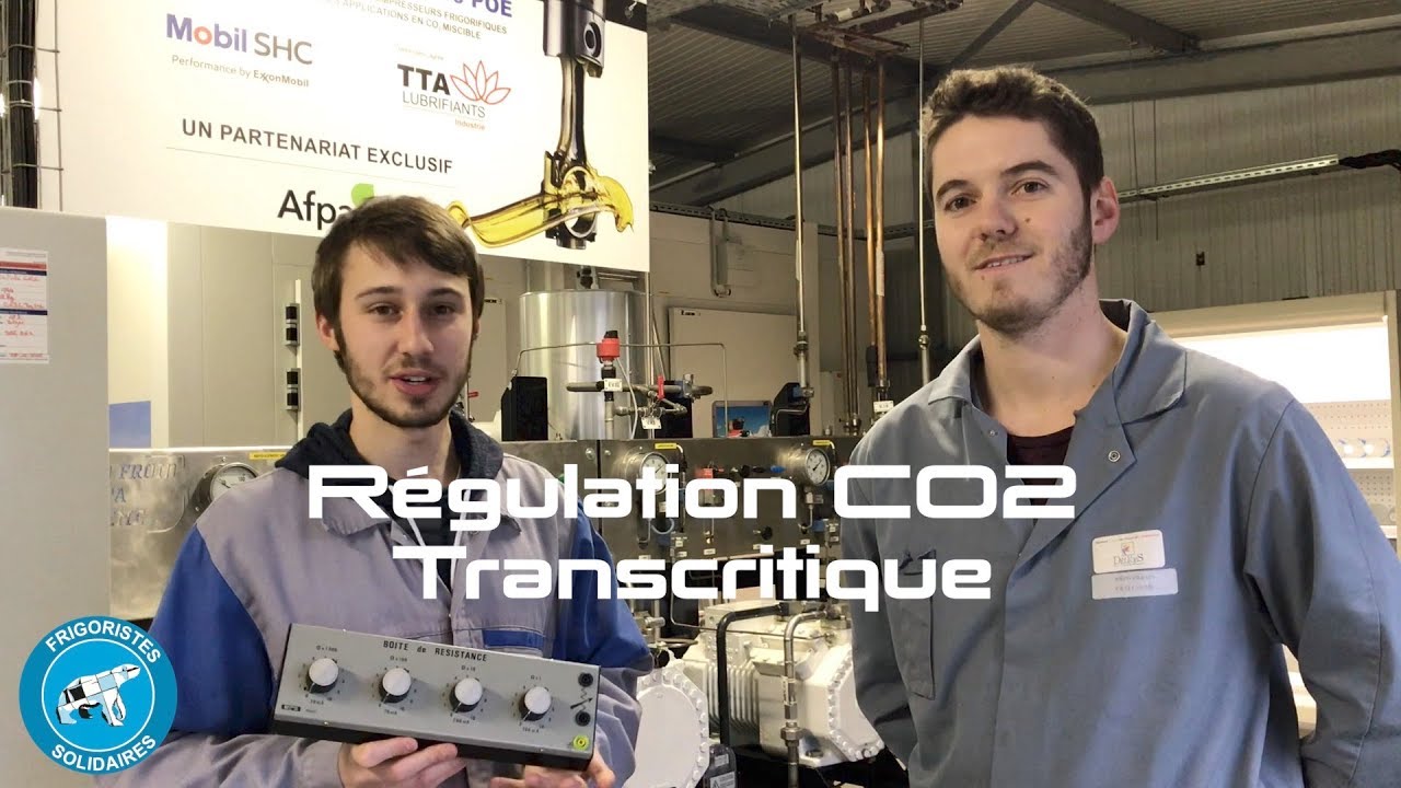 Régulation CO2 transcritique