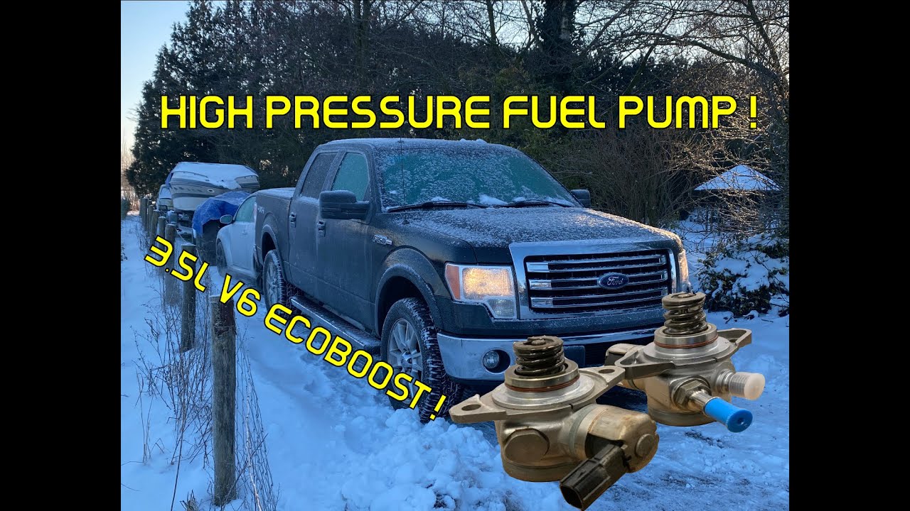 How to: change the high pressure fuel pump of a Ford F150 3.5 V6 Ecoboost Turbo from 2013
