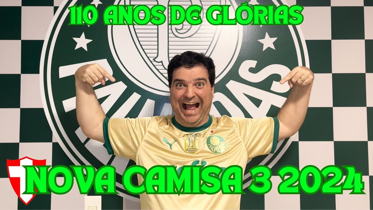 NOVA CAMISA 3 PALMEIRAS 2024 - AVALIAÇÃO E DIFERENÇAS. JOGADOR E TORCEDOR. QUAL A MELHOR COMPRA?