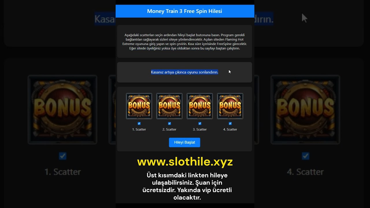 Money Train 3 Slot Hile Programı 