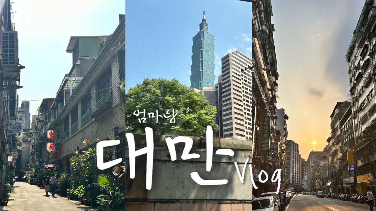 Vlog 🇹🇼엄마랑 4박5일 대만 타이베이 여행ㅣ1일1카페ㅣ라뜰리에루터스ㅣ미미ㅣ유산동우육면ㅣ딘타이펑ㅣ진천미ㅣ빙찬ㅣ예스지투어ㅣ솔라리아니시테츠호텔