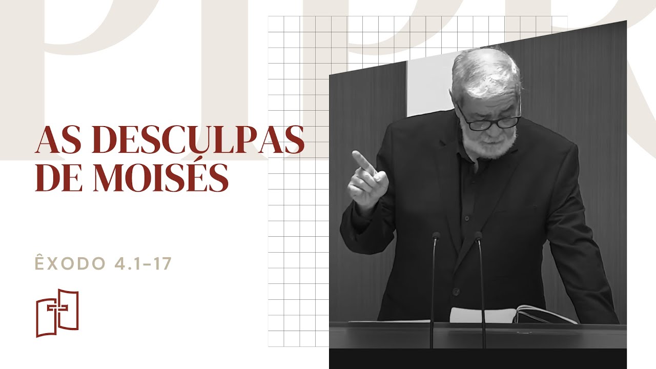 Rev. Augustus Nicodemus | As desculpas de Moisés  - Êxodo 4.1-17 | 17/09/2023 Culto Noite