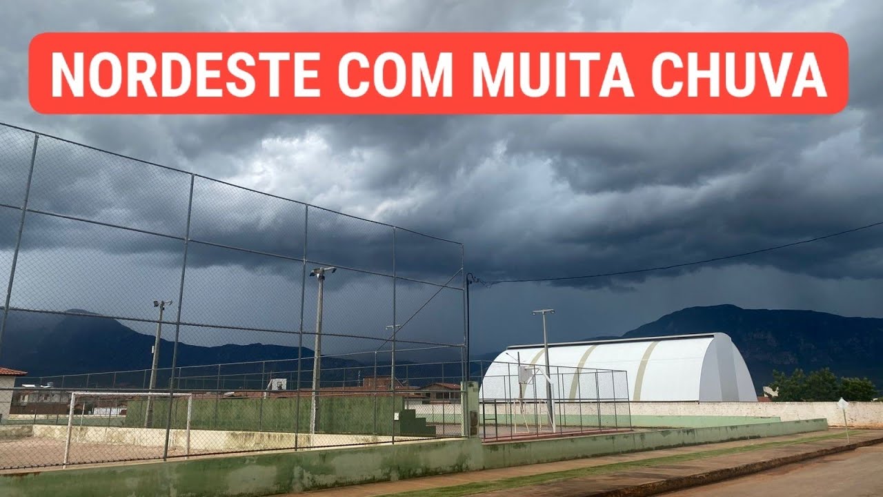 AS CHUVAS NO NORDESTE PEGANDO GERAL 