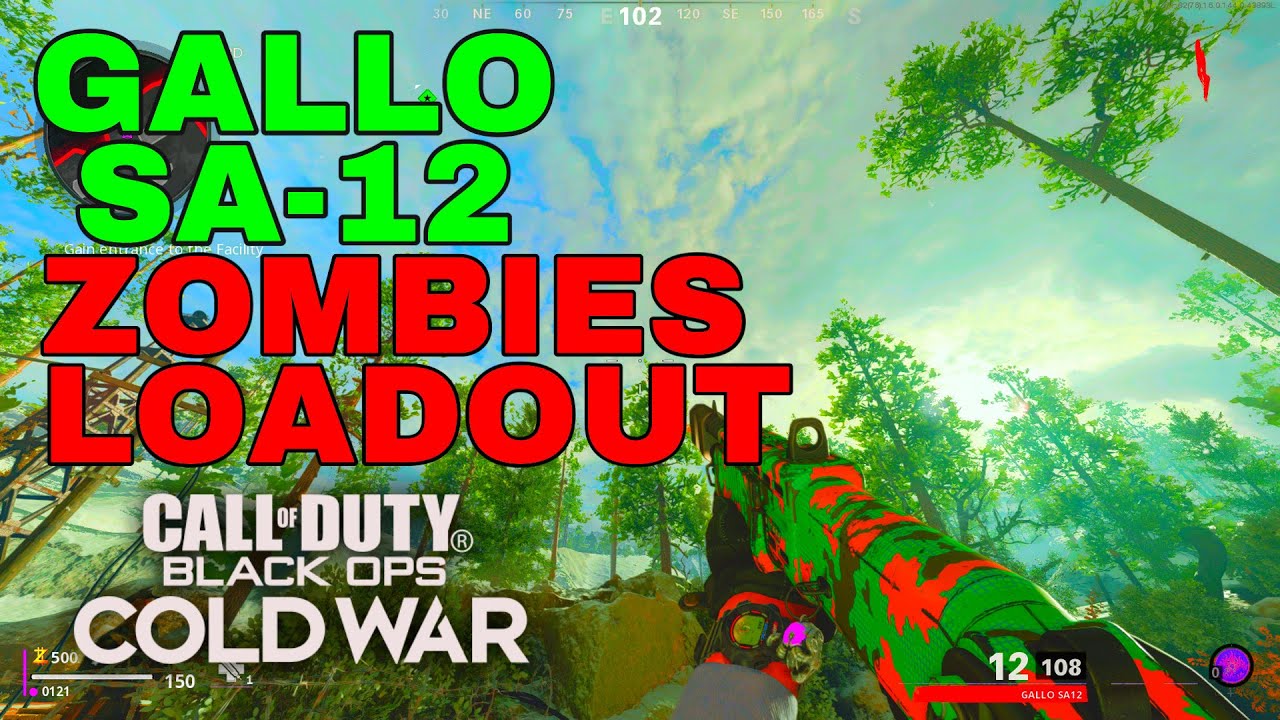 BEST Gallo SA12 Zombies Class Black Ops Cold War