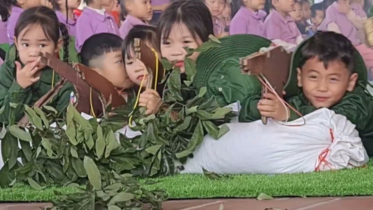 🌱Bộ đội nhí đến bài học lớn | Trường Mầm non Cao An kỷ niệm 22/12