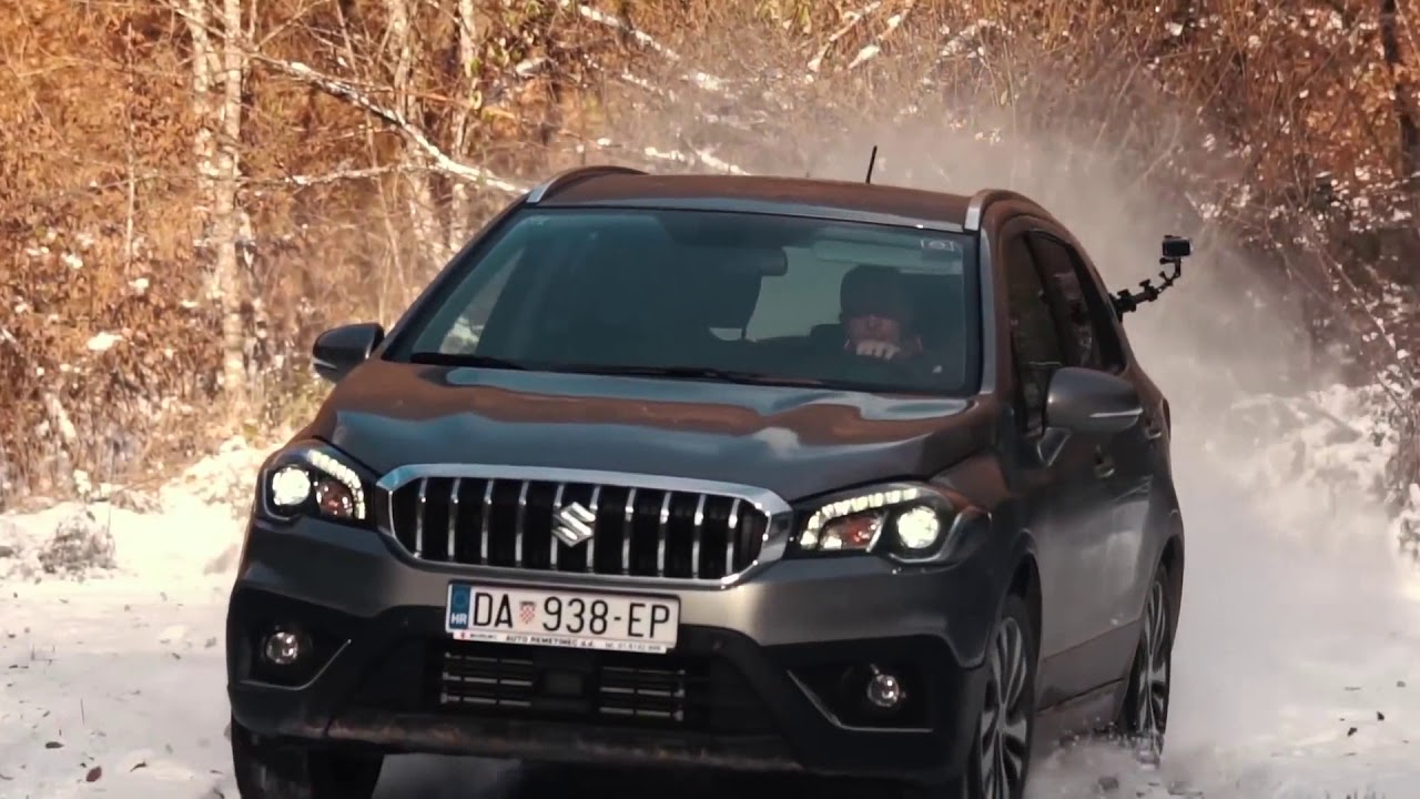 Зимний дрифт на Suzuki S-Cross