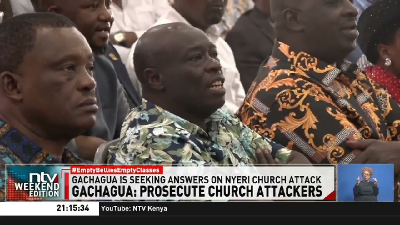 Rigathi Gachagua says United Opposition will return to Police IG's office over Witima church attack