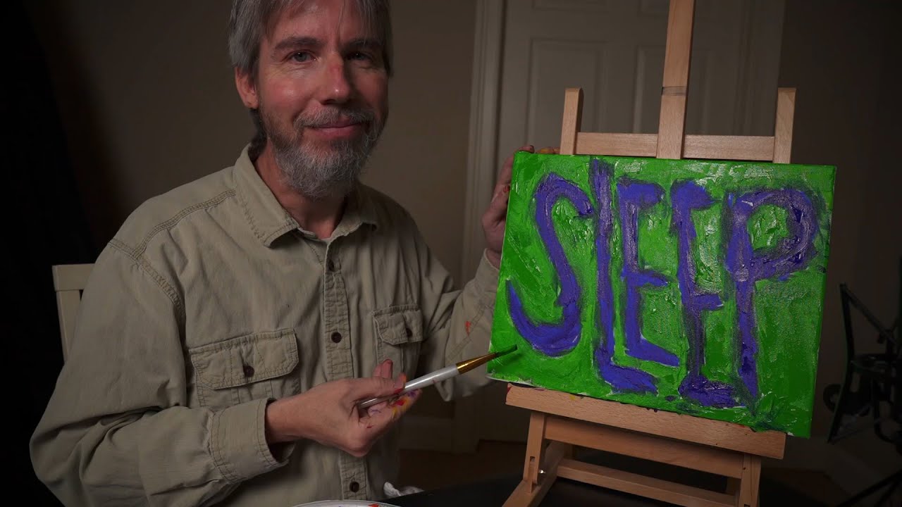 Painting Until You Fall Asleep ASMR