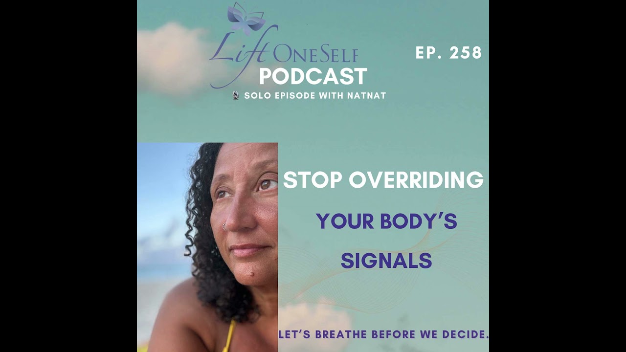 Stop OverRiding Your Body's Signals