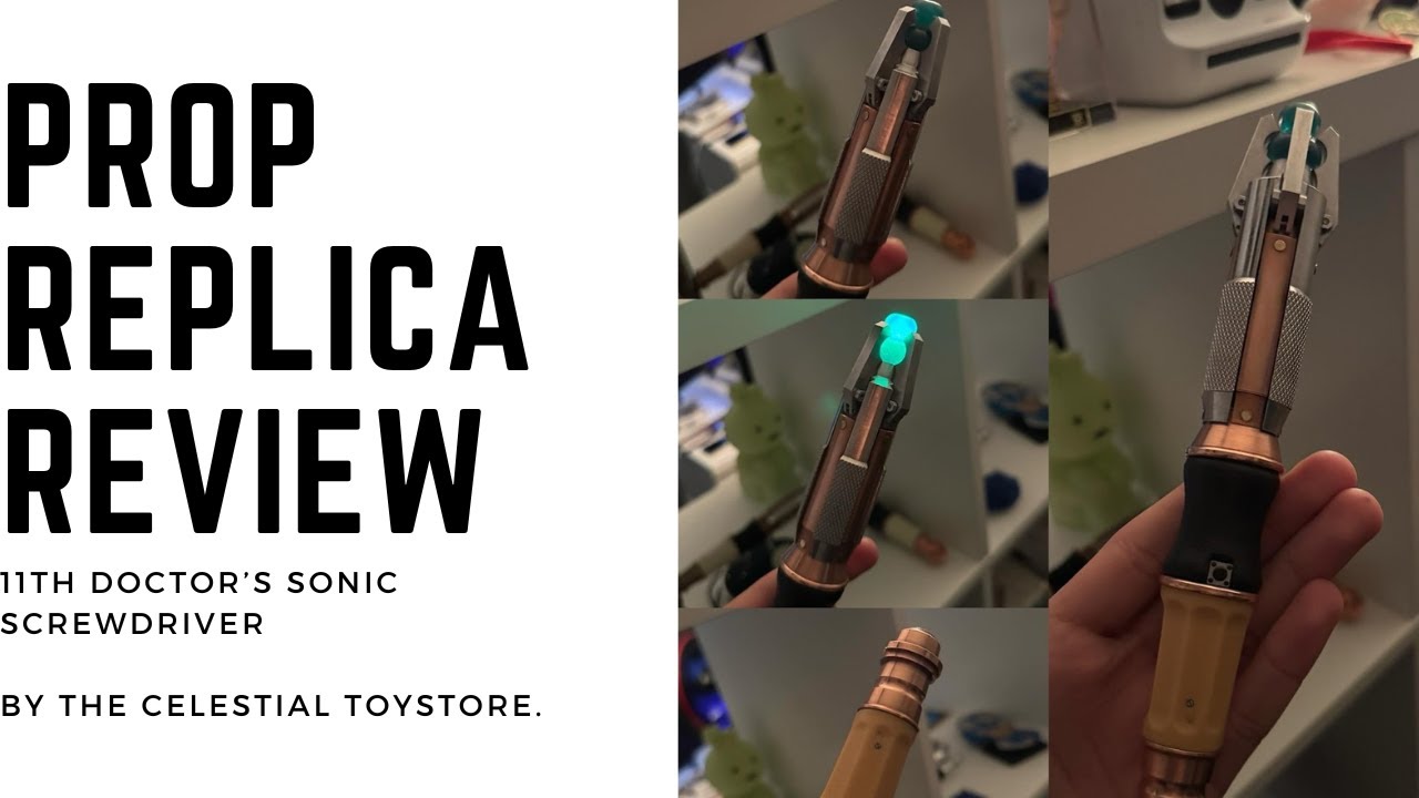Celestial Toystore's 11th Doctor's Sonic Screwdriver 2025 | Review