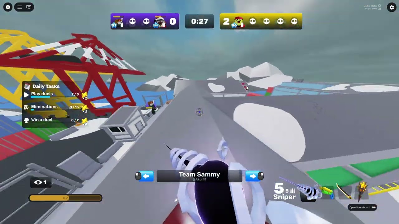 getting 5/five wins in rvals roblox