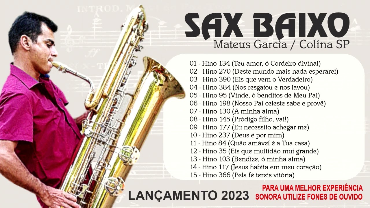 SAX BAIXO - CD Completo 2023 (mateus garcia - colina sp)