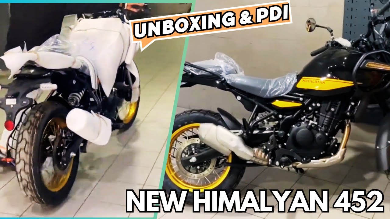 Finally It’s Unboxing & PDI Time For Our New Himalayan 452 || Most Important Before Delivery 👍