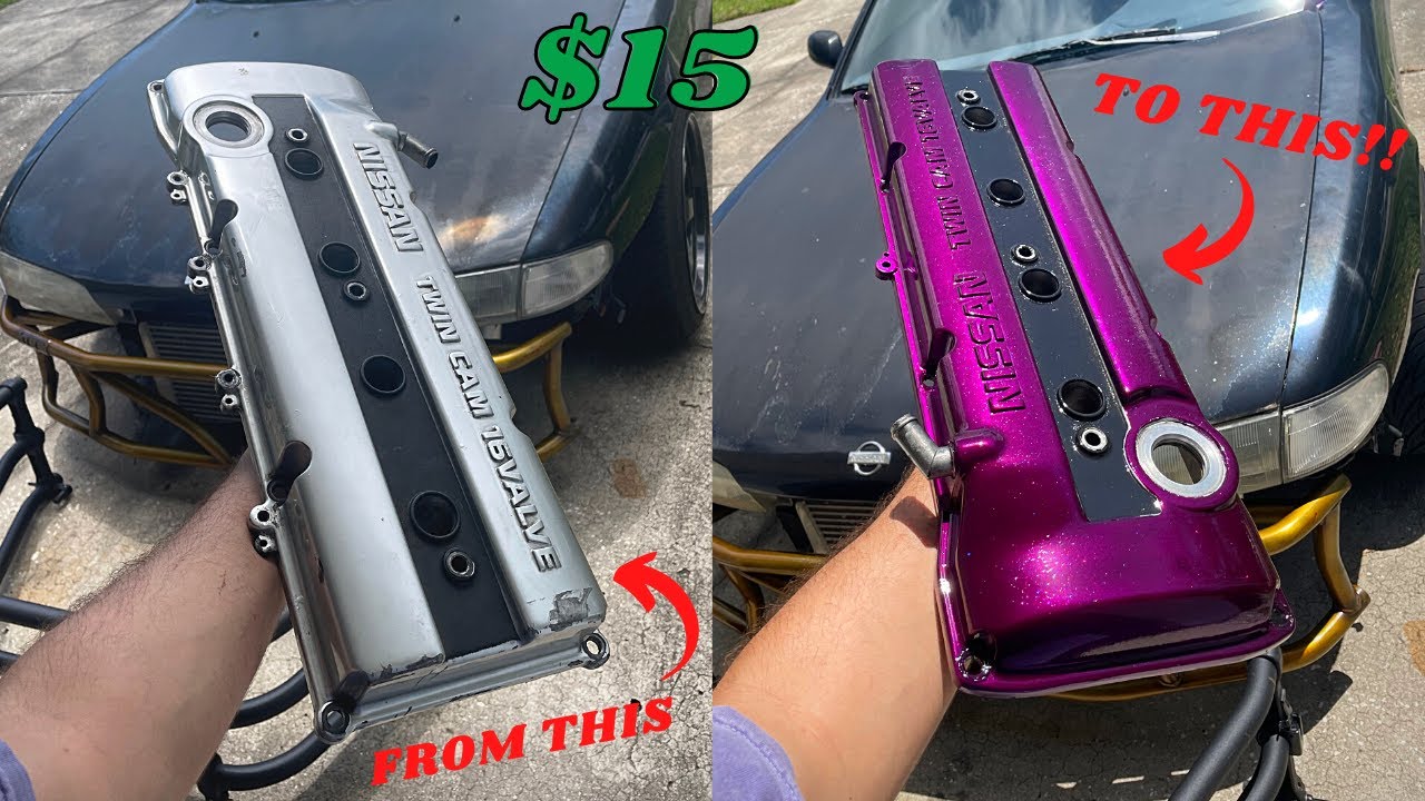 DIY CHEAP valve cover paint job!
