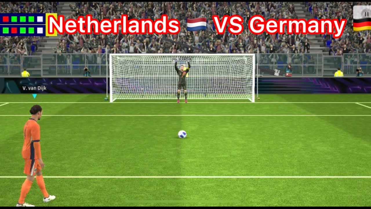 🔴 Dramatic Penalty Shootout | Netherlands 🇳🇱 VS Germany 🇩🇪 🥅 ⚽️ ⚽️