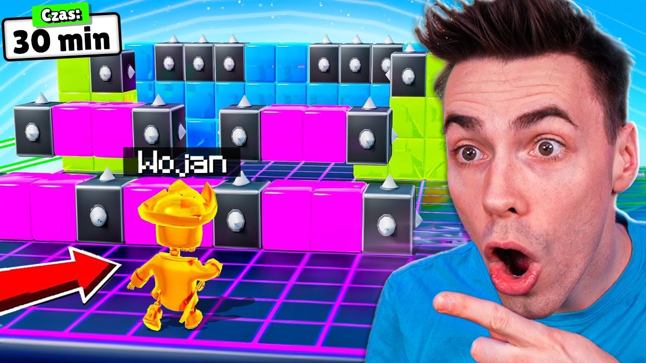 To Był NAJDŁUŻSZY Block Dash! w Stumble Guys z Abra!